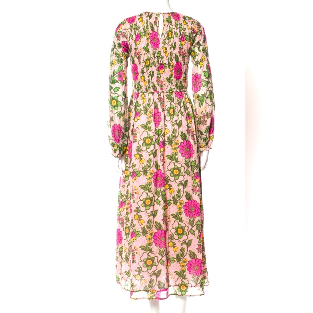 Banjanan Pink Floral long dress.